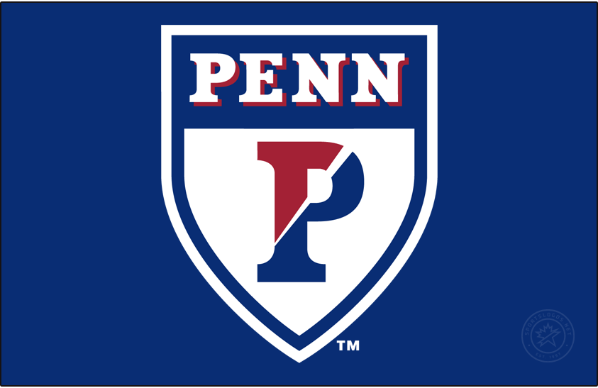 Penn Quakers 2004-2017 Primary Dark Logo diy iron on heat transfer